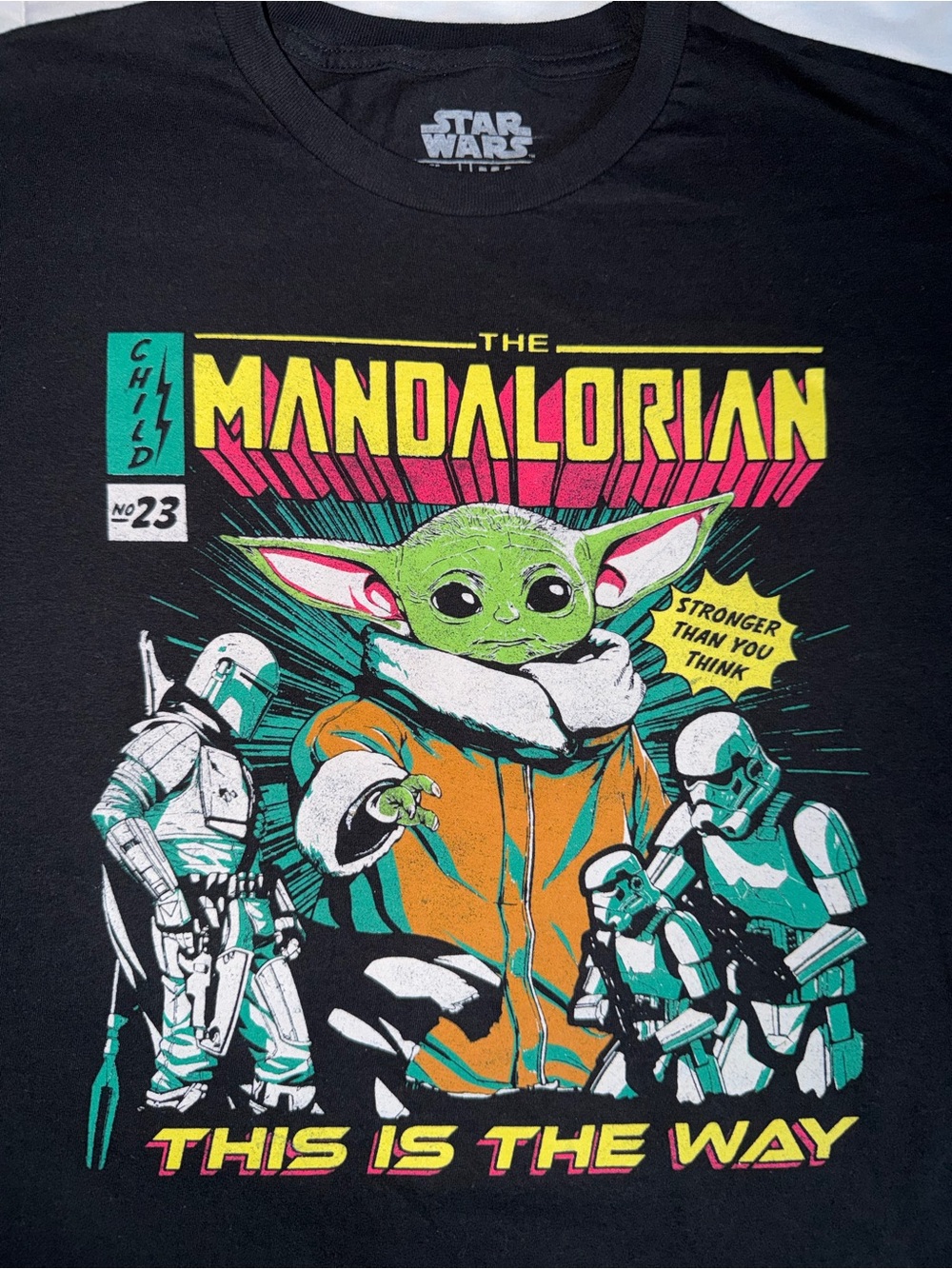 Star Wars The Mandalorian Tee - Large